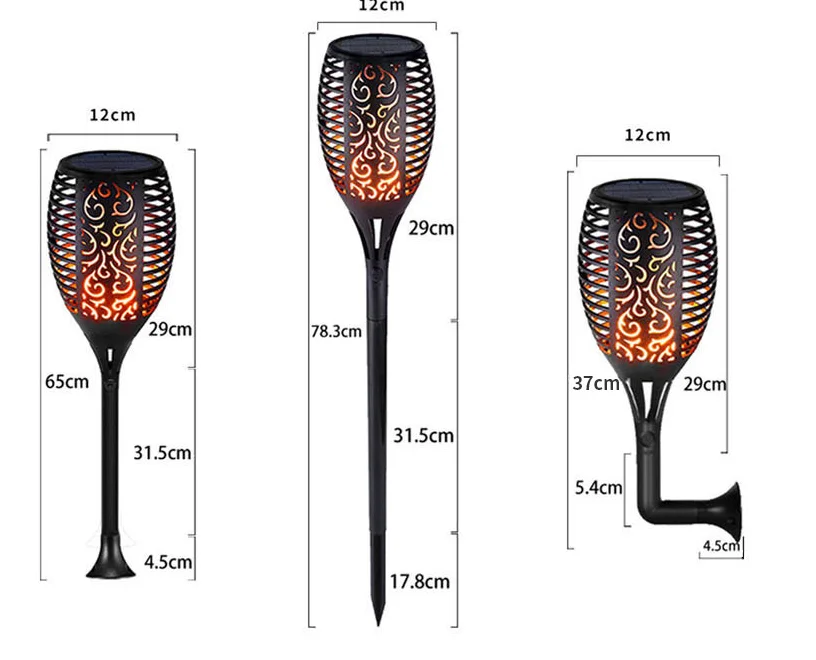 DECO-017 — Balise à piquer Flambeau