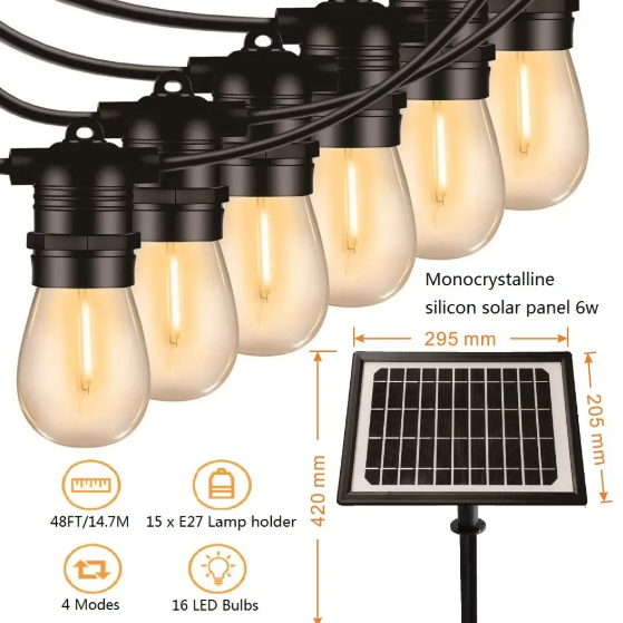 DECO-046 — Cordon d’ampoules Edison-15
